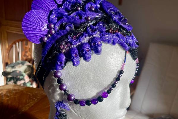 Amethyst Siren Crown